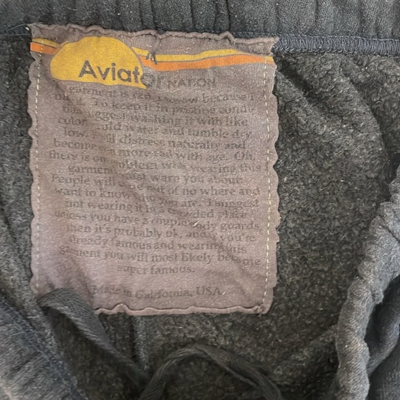 AVIATOR NATION SWEATPANTS - Picture 2 of 4